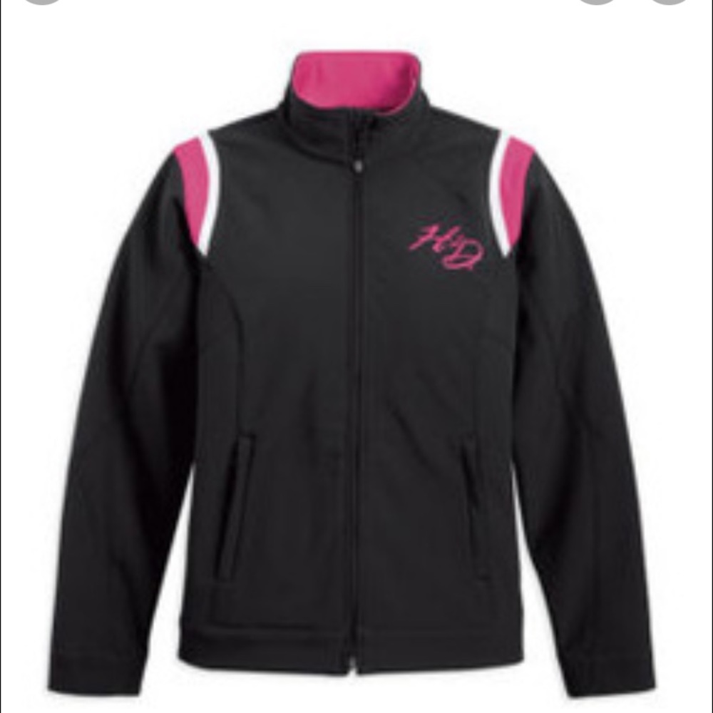 Harley-Davidson Motorcycle Jacket, black/pink, size small
